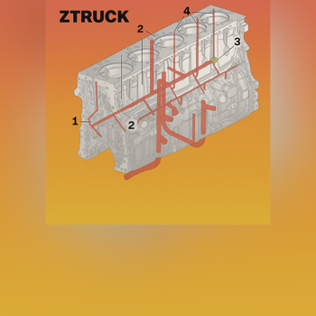 بررسی تخصصی سیستم Engine Transmission در موتور ولوو D13